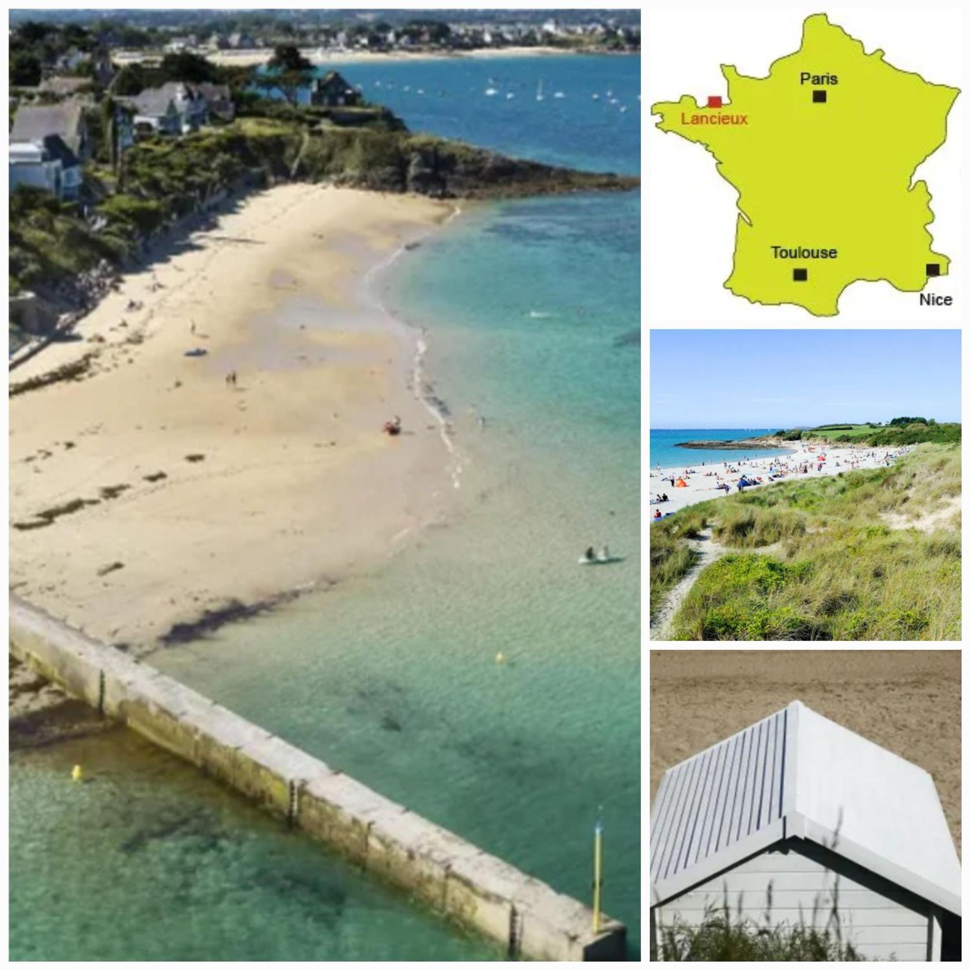 Maison Familiale Sur La Cote D'Emeraude Лансьё Экстерьер фото
